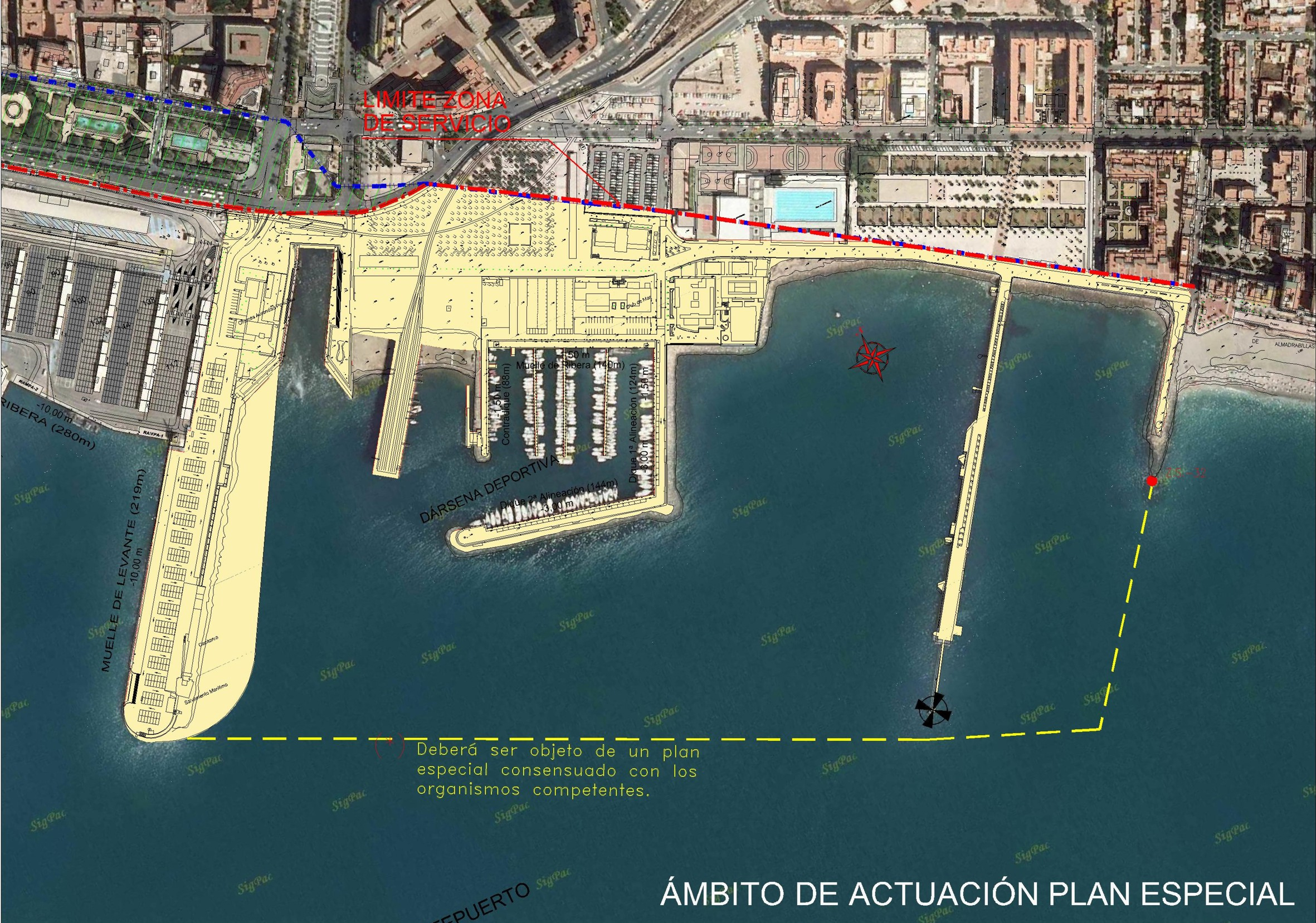 Proyecto de Puerto-Ciudad en Almería