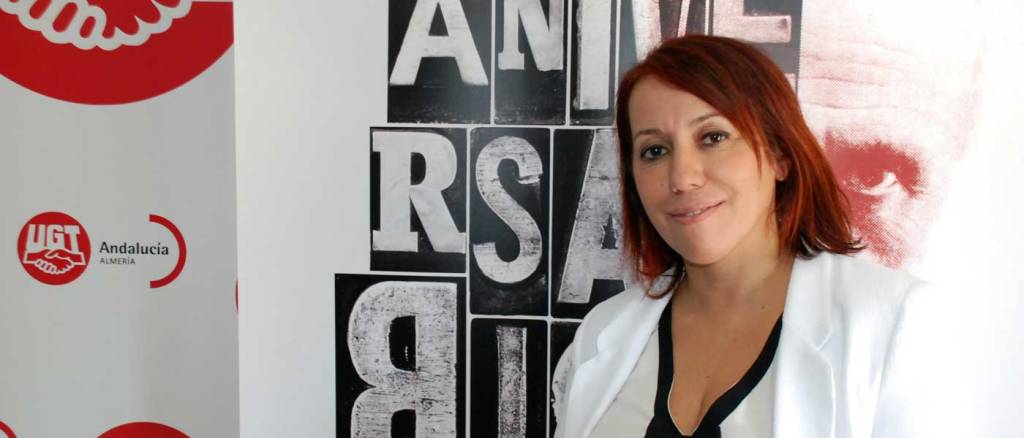 Carmen Vidal, secretaria general de UGT Almería: “Somos el primer sindicato y esa fuerza nos la ha dado la credibilidad de nuestro&nbsp;trabajo”