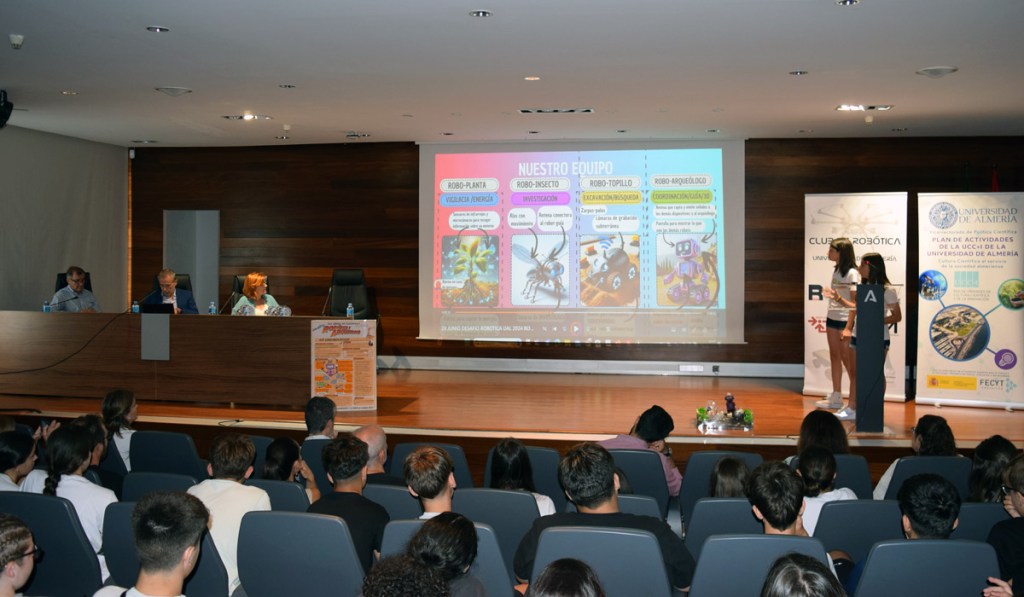 Robots arqueólogos de&nbsp;Almería