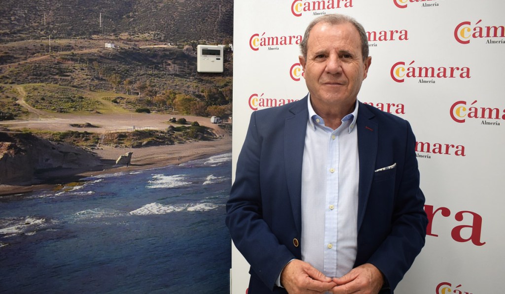 Jerónimo Parra, presidente de la Cámara de Almería: “La llegada del AVE a Almería es una realidad, nuestra lucha es que sea lo antes&nbsp;posible”